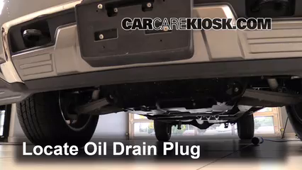 2014 Chevrolet Silverado 1500 LT 5.3L V8 FlexFuel Crew Cab Pickup Huile Changer l'huile et le filtre à huile